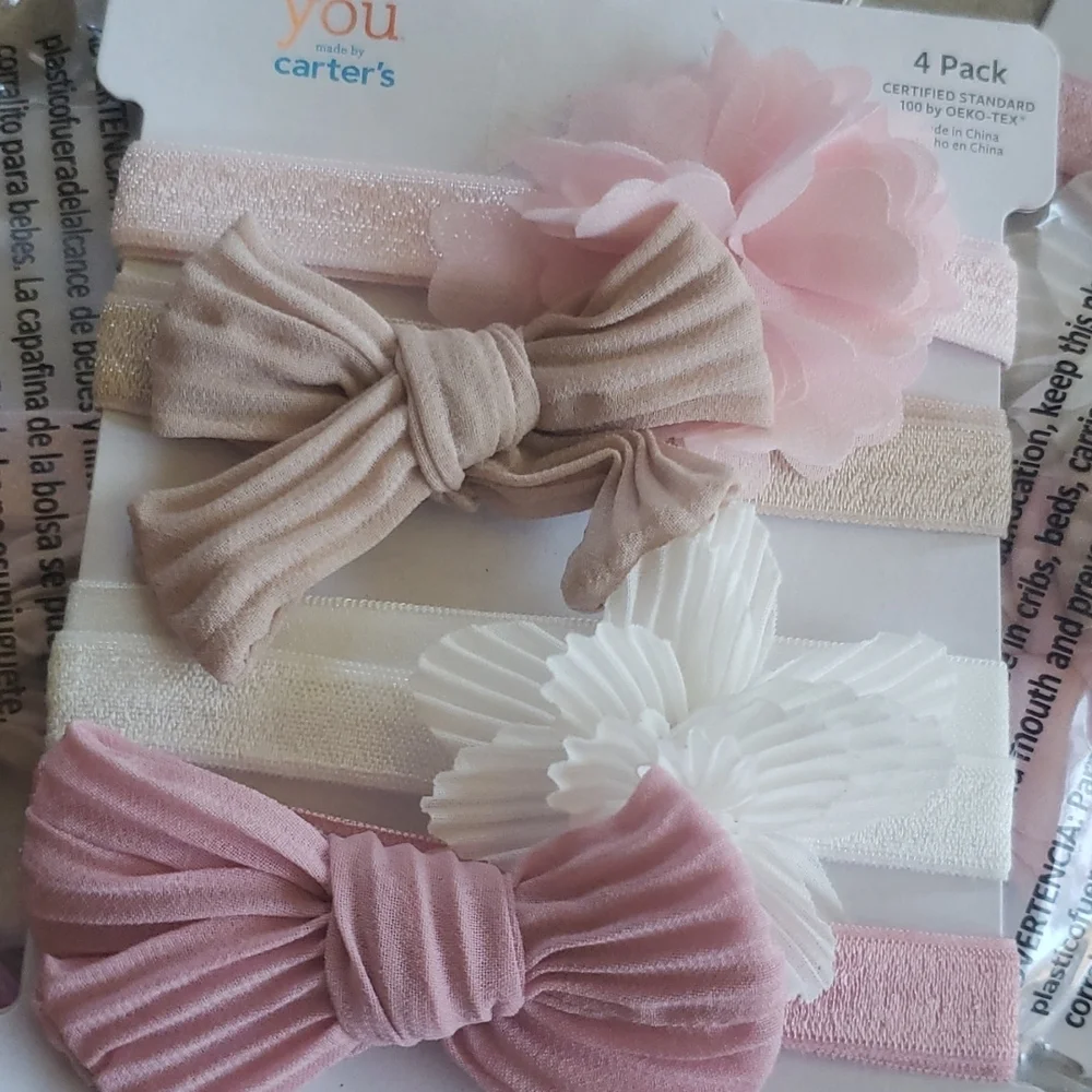 Carte's baby new head bands bow bundle - Picture 2 of 4